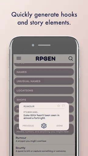 RPGen screenshot 5