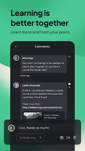 360Learning screenshot 2