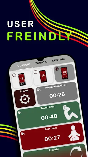 Interval Timer: Tabata HIIT screenshot 1