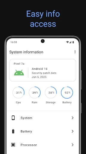System information screenshot 1