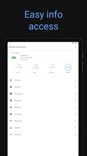 System information screenshot 5