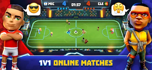 Goal Battle - PvP Soccer Game screenshot 1