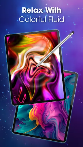 Magic Fluid live wallpaper 4D screenshot 4