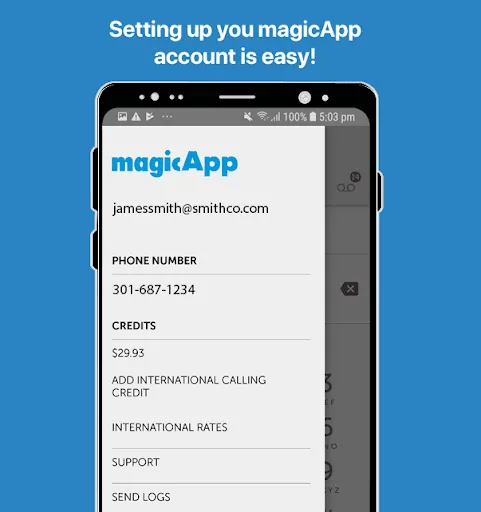 magicApp Calling & Messaging screenshot 1