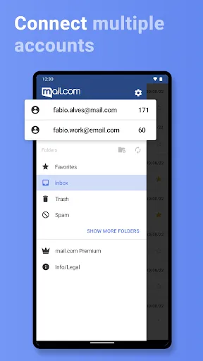 mail.com: Email app & Cloud screenshot 3