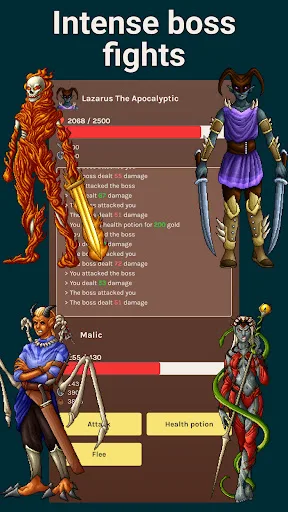 Malic's Legacy - Text RPG screenshot 2
