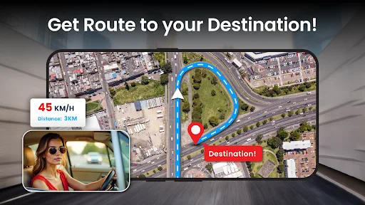 GPS Navigation Live Map Road screenshot 2