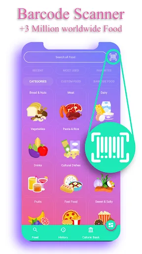 Calorie Counter - EasyFit pro screenshot 2