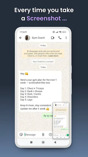 Mark - Auto Screenshot deleter screenshot 1