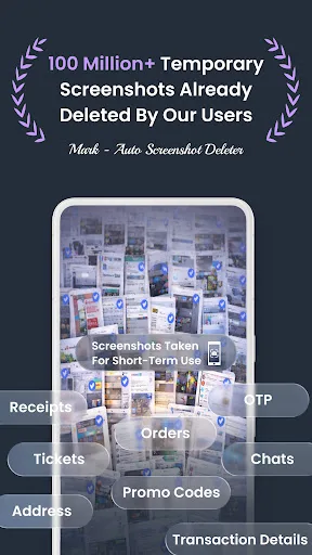 Mark - Auto Screenshot deleter screenshot 4