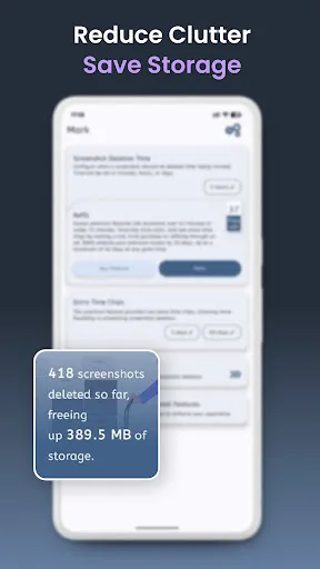 Mark - Auto Screenshot deleter screenshot 5