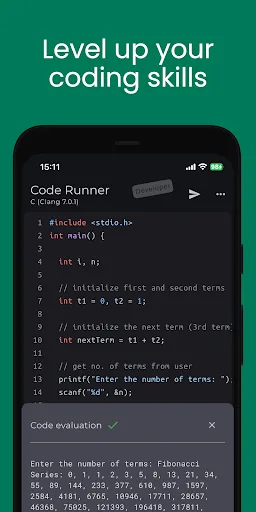 Code Runner App Compiler & IDE screenshot 2