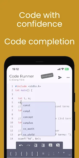 Code Runner App Compiler & IDE screenshot 4