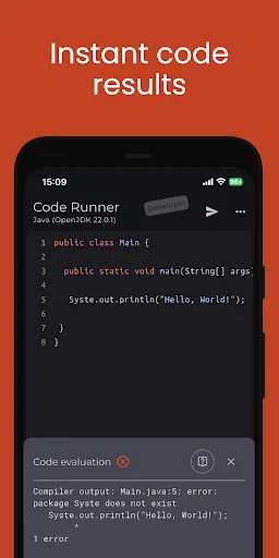 Code Runner App Compiler & IDE screenshot 5