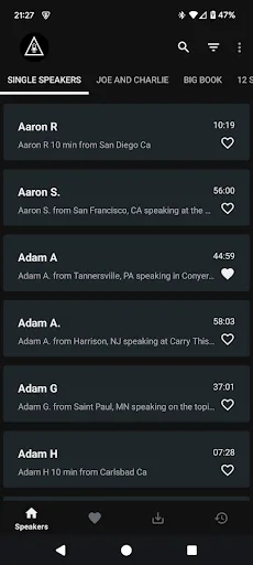 AA Speakers (Alcoholics) screenshot 1