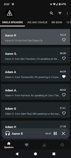 AA Speakers (Alcoholics) screenshot 5