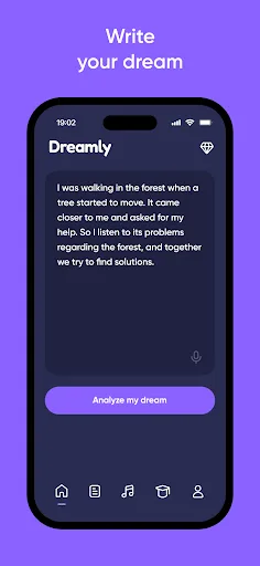 Dreamly: Dream Meaning AI screenshot 2