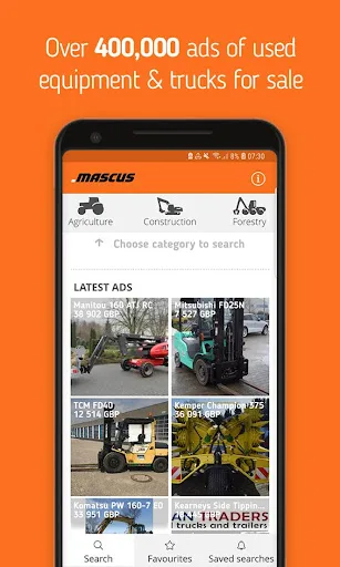 Mascus screenshot 1