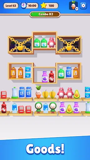 Goods Blast: Sorting Puzzle screenshot 2