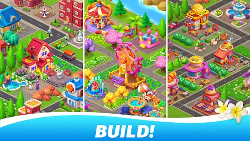 SimTown Match - Build & Match screenshot 2