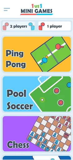 1 vs 1 Minigames: Online games screenshot 2