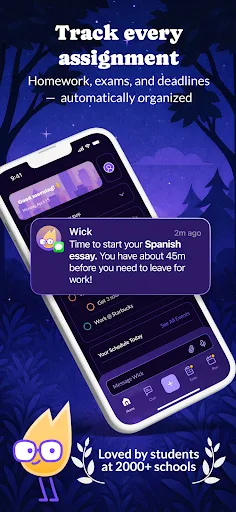 Wick: Study Planner + Canvas screenshot 1