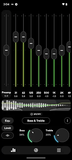 Poweramp Equalizer screenshot 1