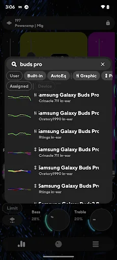 Poweramp Equalizer screenshot 3