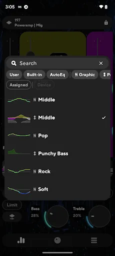 Poweramp Equalizer screenshot 4
