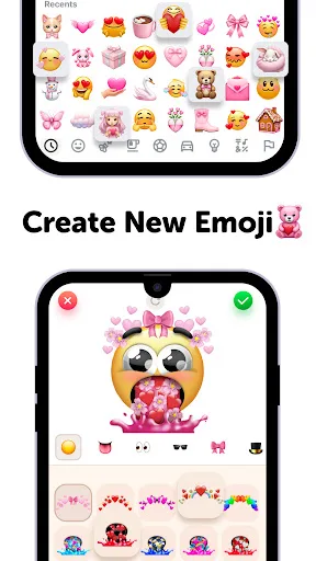 Emoji Up genmoji sticker maker screenshot 1