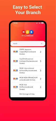 MyClassBoard Parent Portal screenshot 2