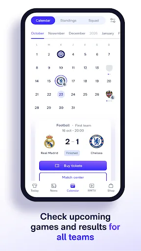 Real Madrid screenshot 4
