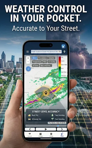 Dark Sky Tech & Hurricane Map screenshot 2