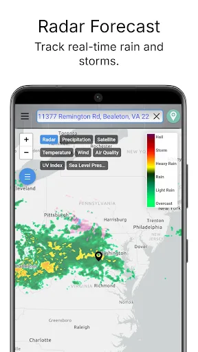 Dark Sky Tech & Hurricane Map screenshot 5