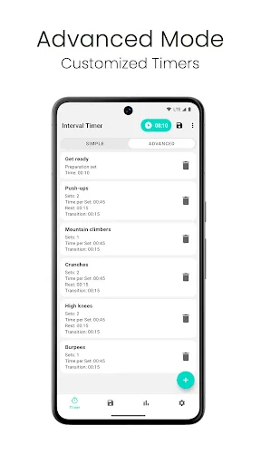 Interval Timer: Workout, HIIT screenshot 2