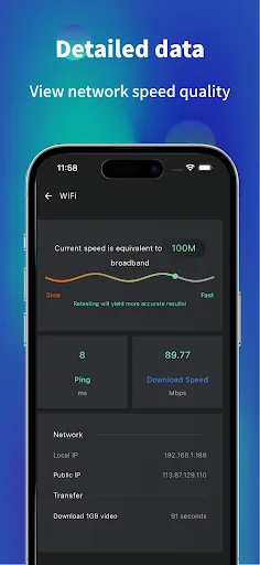WiFi Speed Measurement Expert screenshot 2
