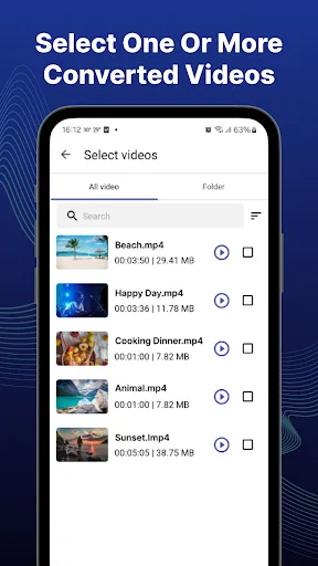Video to MP3 Converter screenshot 1