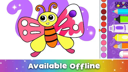 Kid & Toddler Drawing Coloring screenshot 5