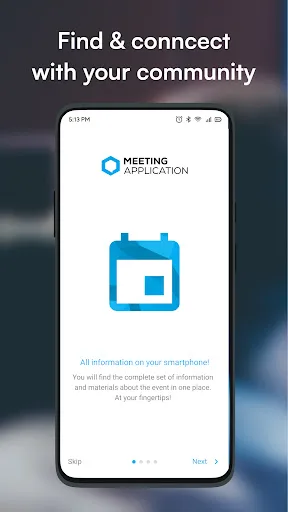 Meeting Application screenshot 3