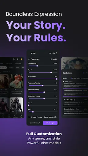 m.ai: Next level AI Roleplay screenshot 5