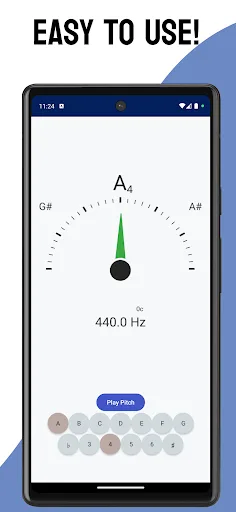 Chromatic Tuner and Tone Maker screenshot 2