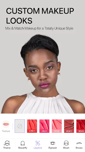 MakeupPlus - Virtual Makeup screenshot 1