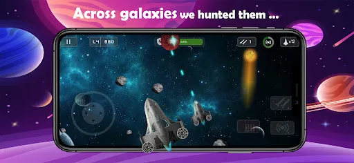 Alien Hunter: Galactic War screenshot 1