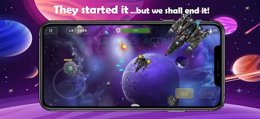 Alien Hunter: Galactic War screenshot 2