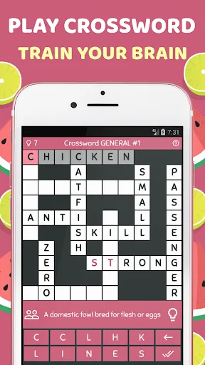 Smart Crossword English Puzzle screenshot 1