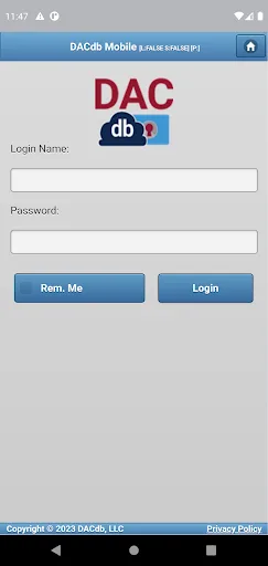 DACdb Mobile screenshot 1