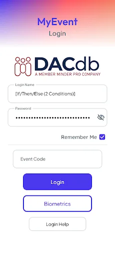 MyEvent screenshot 1