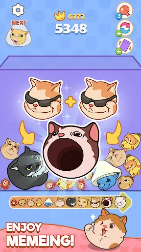 Merge Meme: Puzzle Mania screenshot 1