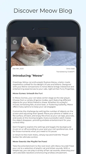 Meow - Cat Toy Games for Cats screenshot 5