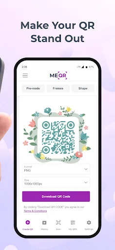 ME-QR: QR Code Generator screenshot 3